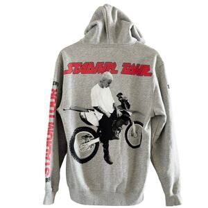 Justin Bieber × Purpose Tour Merchandise × Stadium Tour Hoodie Size Small
